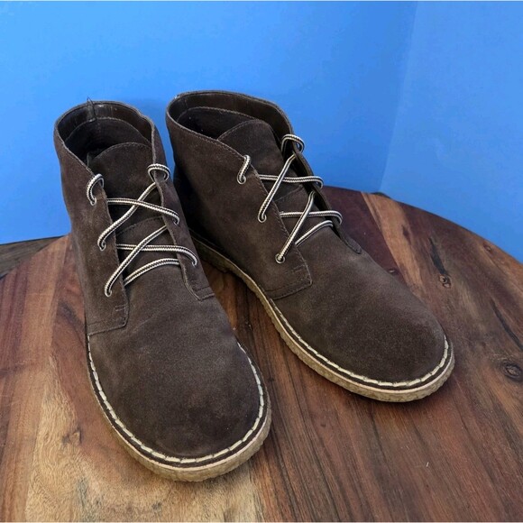 White Mountain Decker Chukka Boots Classic Boho Desert Boot Women's 7 Chocolate - Picture 1 of 10